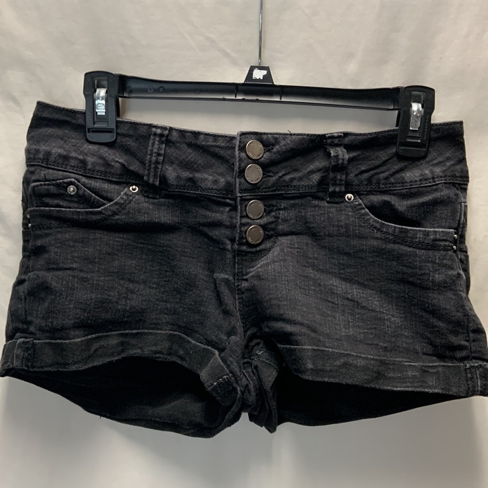 YMI Black Jean Shorts